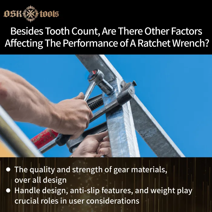 What is the differences in tooth count for ratcheting wrench？3Q&A